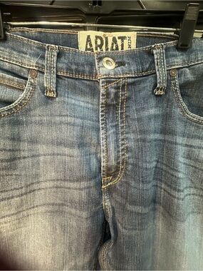Ariat Men’s Faded Blue Relaxed Jeans